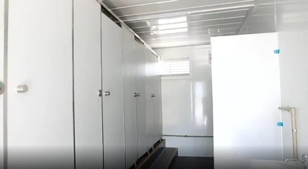 Factory Manufactured Portable Removable Container Toilet With Sink And Shower Public Toilet (1)