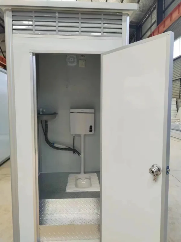 Factory Manufactured Portable Removable Container Toilet With Sink And Shower Public Toilet (2)